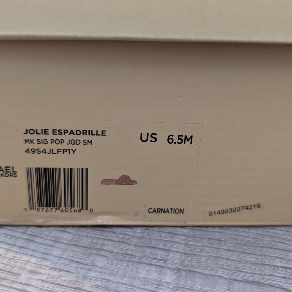Michael Kors Pink Espadrille Sandals - Picture 4 of 4